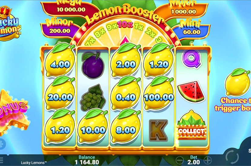 Lemon Casino omtale 2026 – skjermbilde fra nettsiden